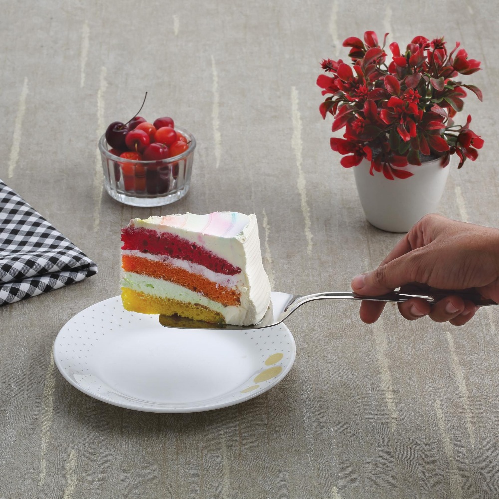 HAZEL Stainless Steel Cake Pie & Pastry Serving Spoon with Handle Slicer Lifter