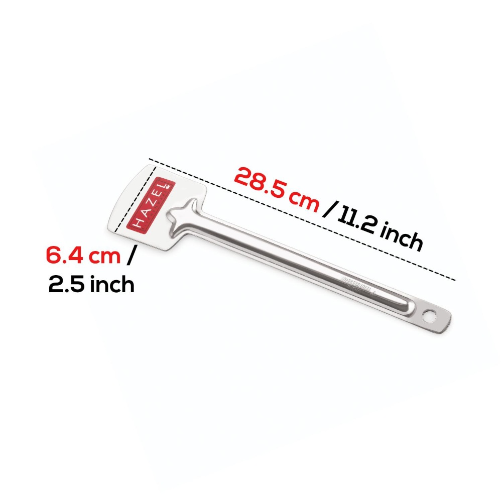 HAZEL Stainless Steel tavetha palta Turner Spatula for DOSA Turner/Palta/Roti Palta