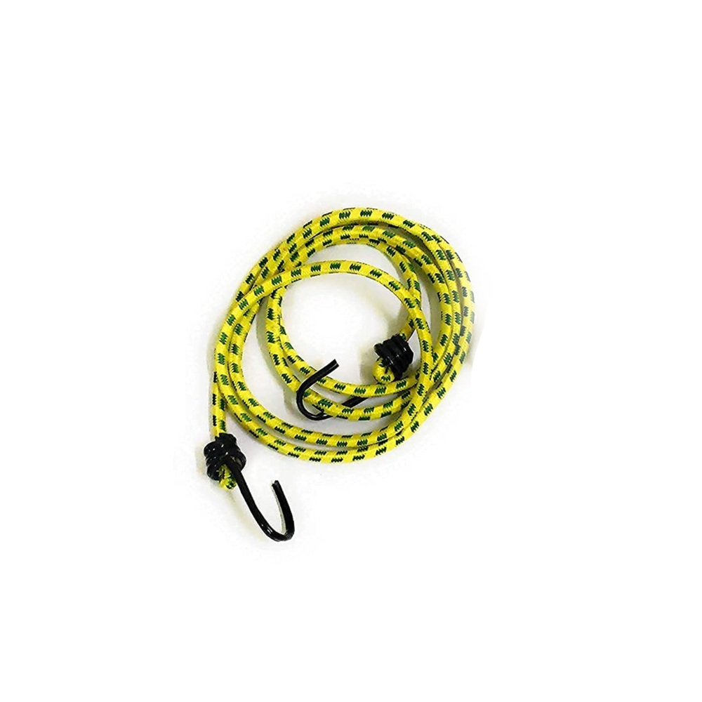 HAZEL 1 PcNylon Elastic Rope with Hooks, 1.5 Metre, Assorted Colours