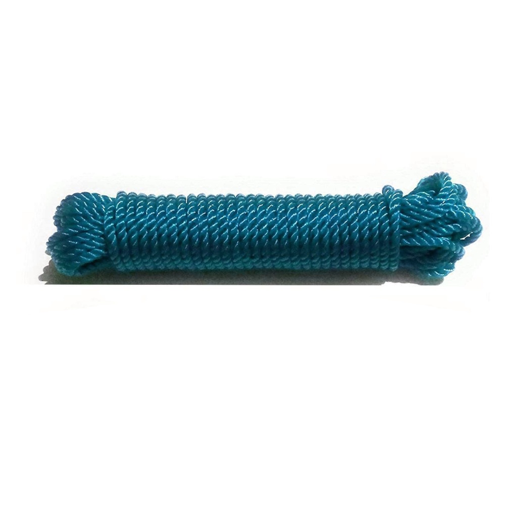 HAZEL 1 Pc Nylon Ropes 4 mm, 20 Meter Assorted Colours
