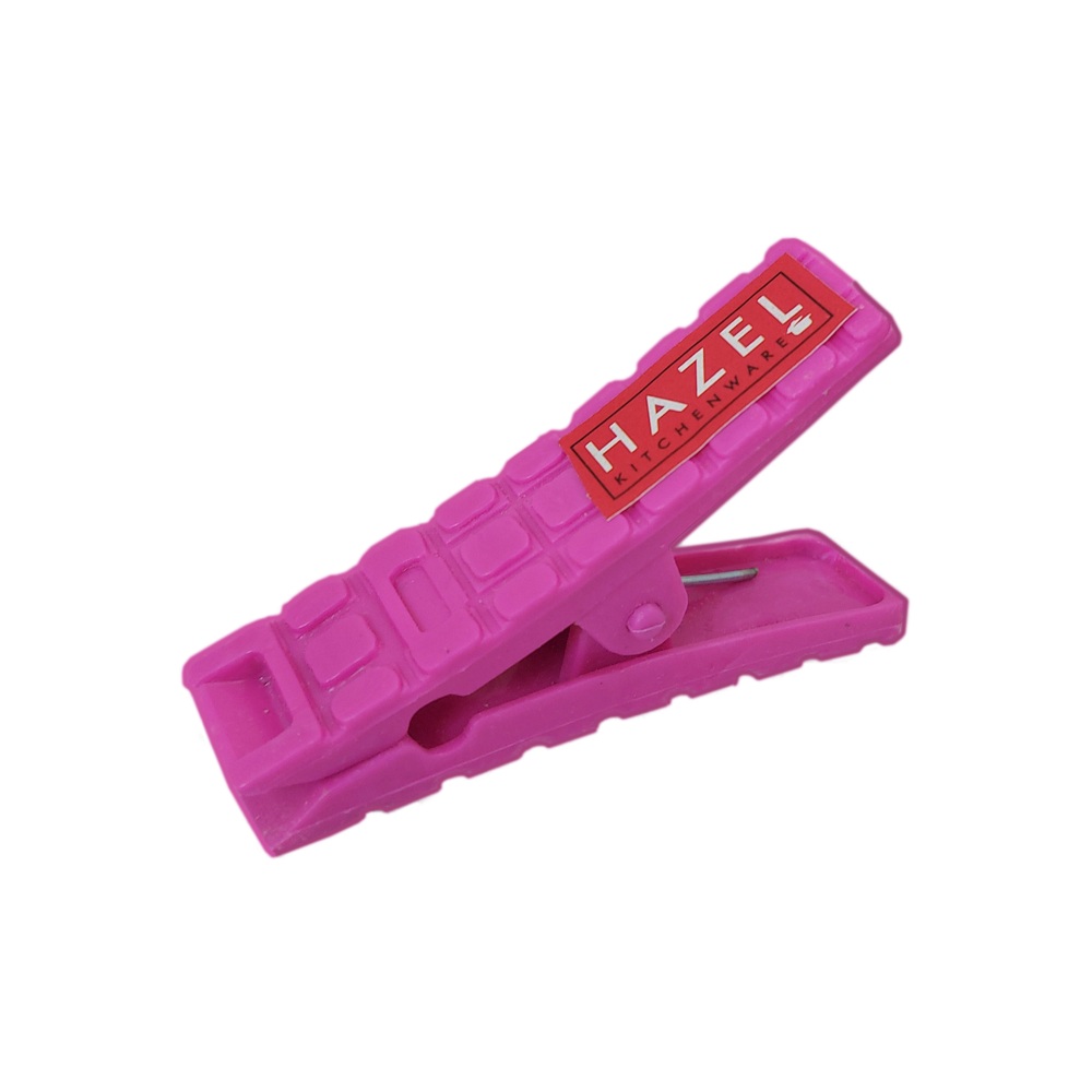 HAZEL Plastic Clips 1 Pc, C1, Assorted Colours