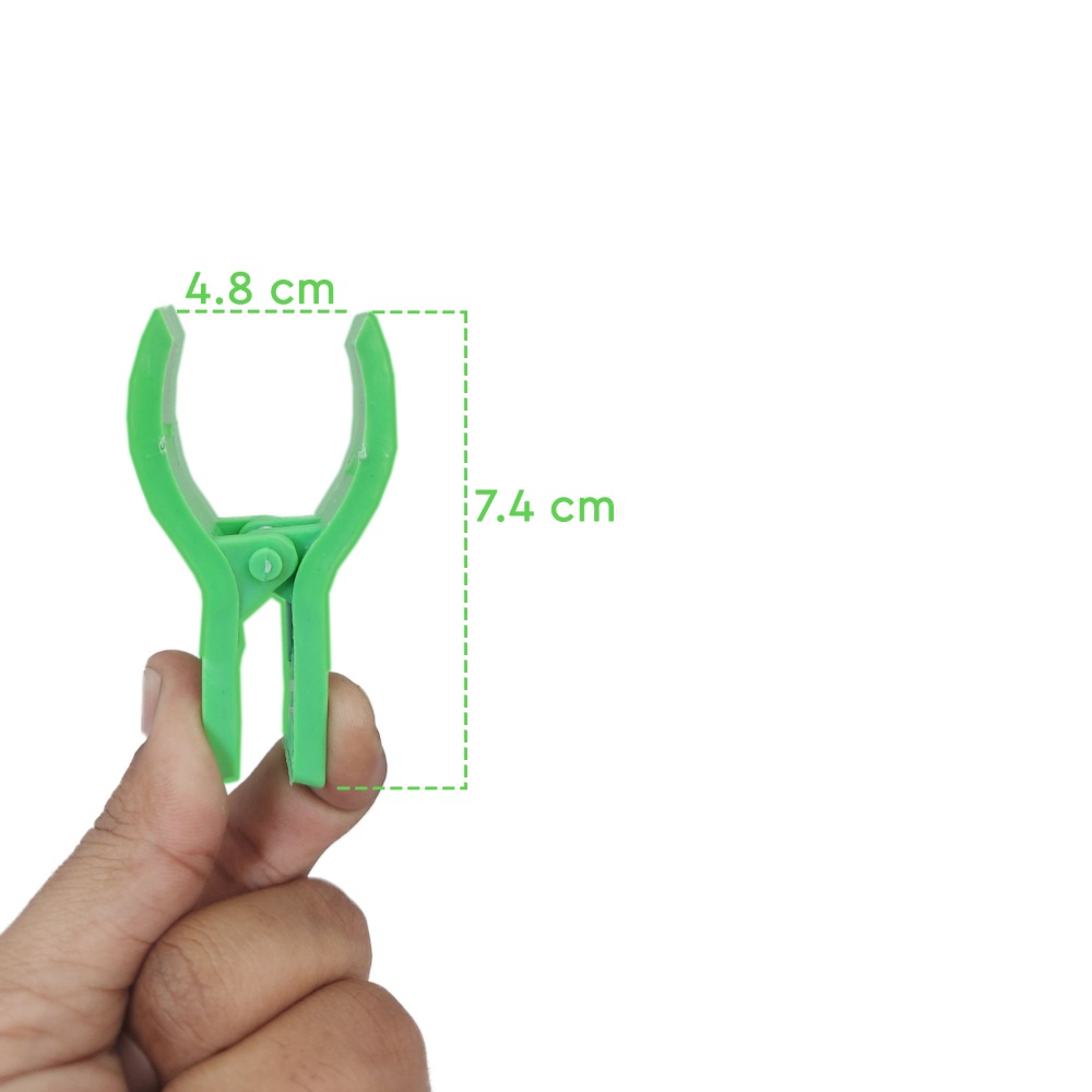 HAZEL Plastic Clips 1 Pc, D1, Assorted Colours