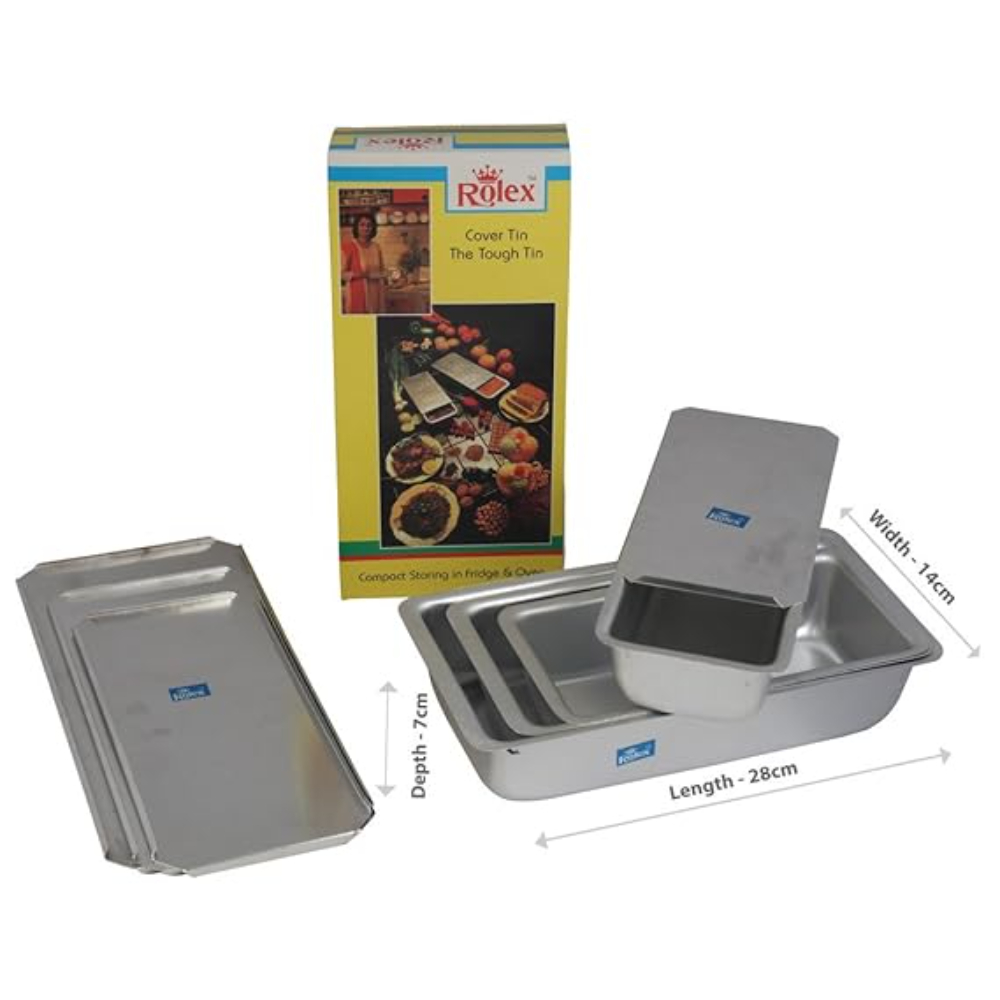 Rolex Aluminium Cover Tin Set of 4 S1234