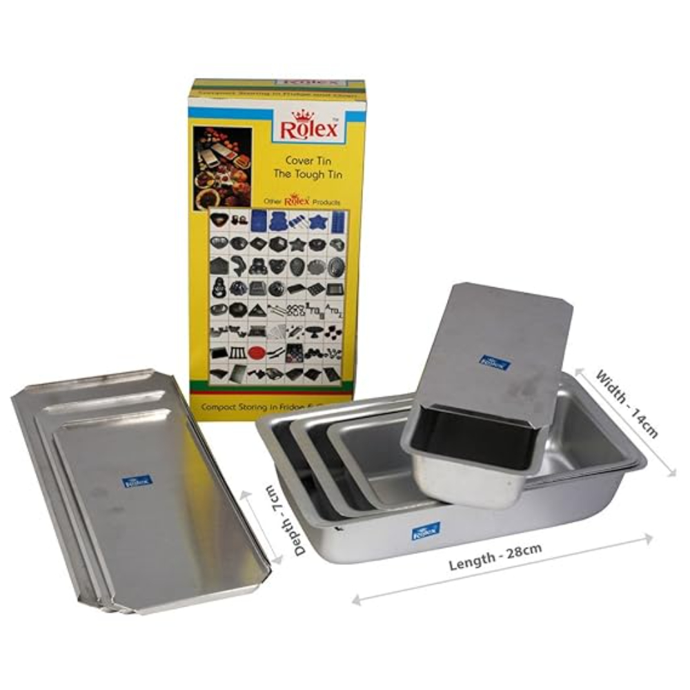 Rolex Aluminium Cover Tin Set of 4 S1234