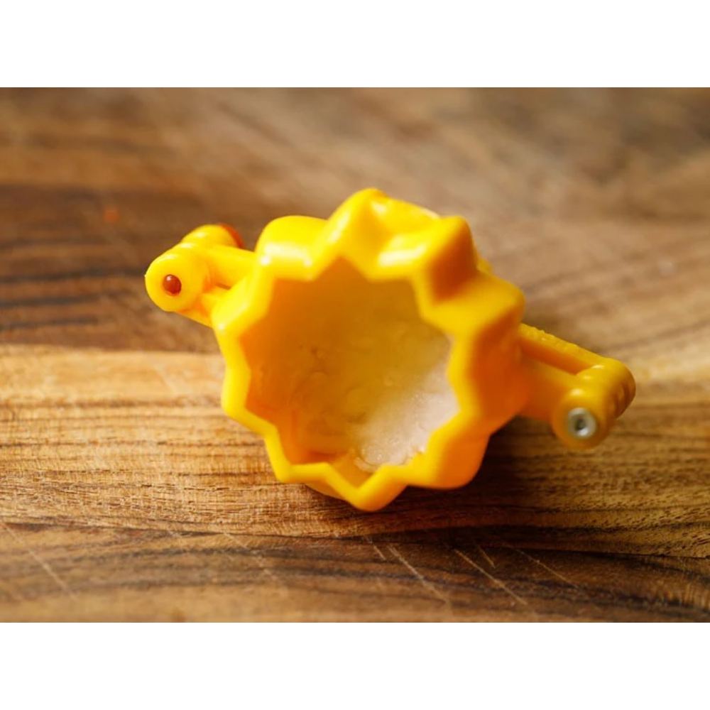 DS Modak Mould Set of 2 | Two Fold Plastic Modak Maker for Ganpati | Chocolate Modak Shaper Sacha Set