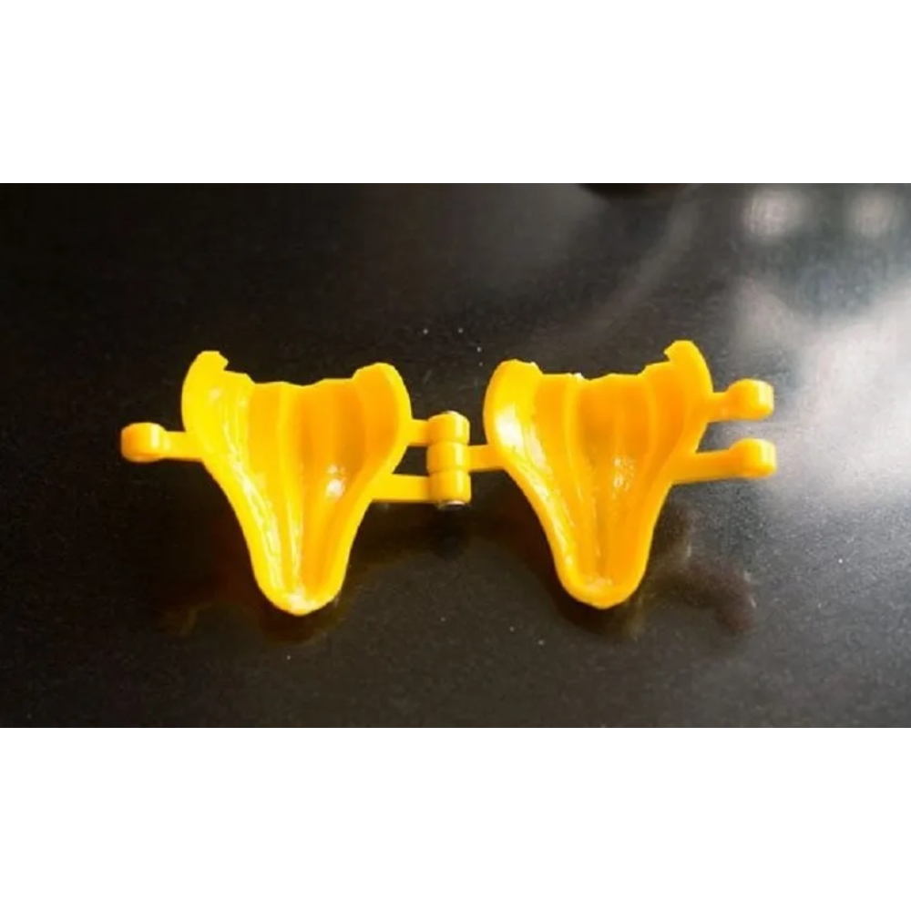 DS Modak Mould Set of 2 | Two Fold Plastic Modak Maker for Ganpati | Chocolate Modak Shaper Sacha Set