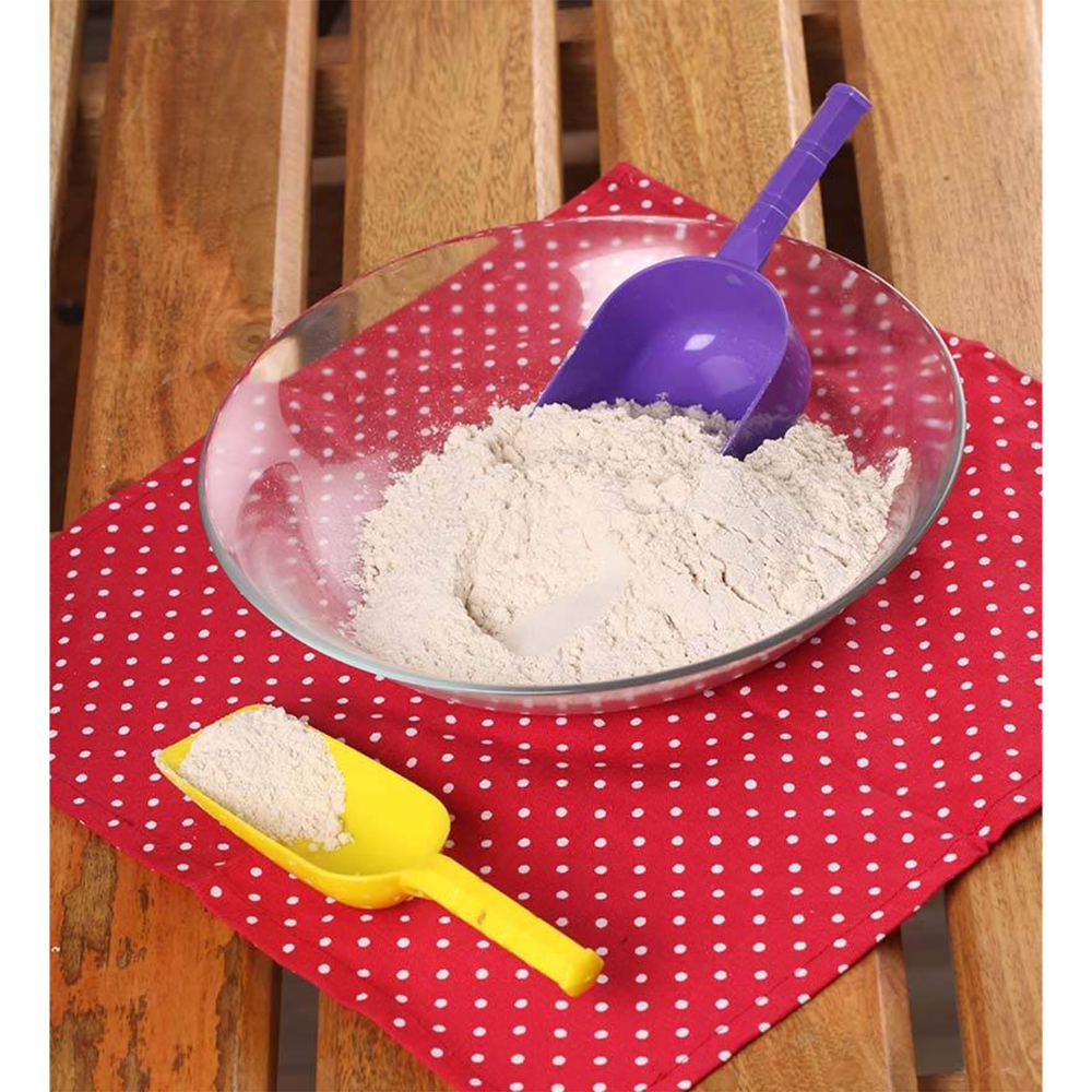DS Plastic Kitchen Scoops | Reusable Ice Cube Scoop | Playing Scoop for Kids Set of 4
