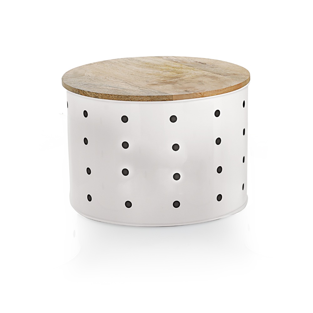 HAZEL Potato Containers for Kitchen | Potato Storage Containers, White, 4 kg apx.