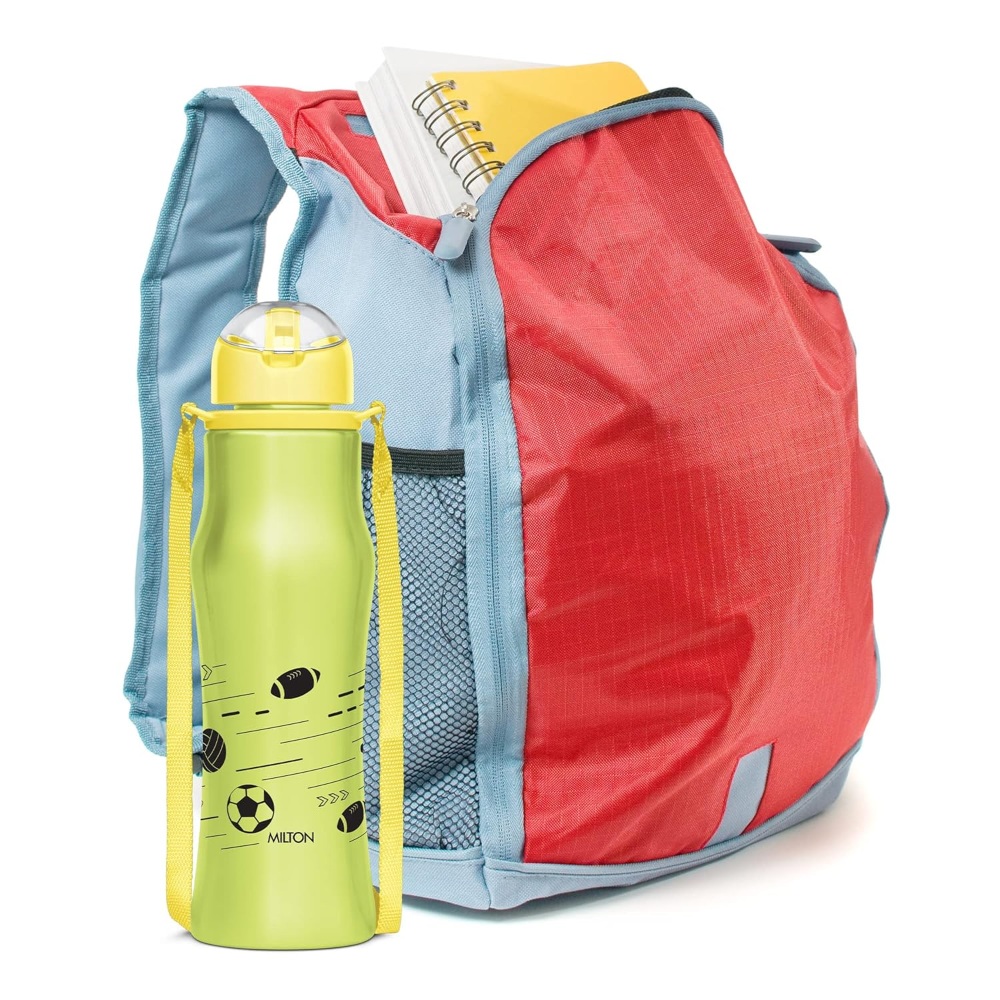 Milton Gaiety 650 Stainless Steel Insulated Water Bottle, 600 ml, Green
