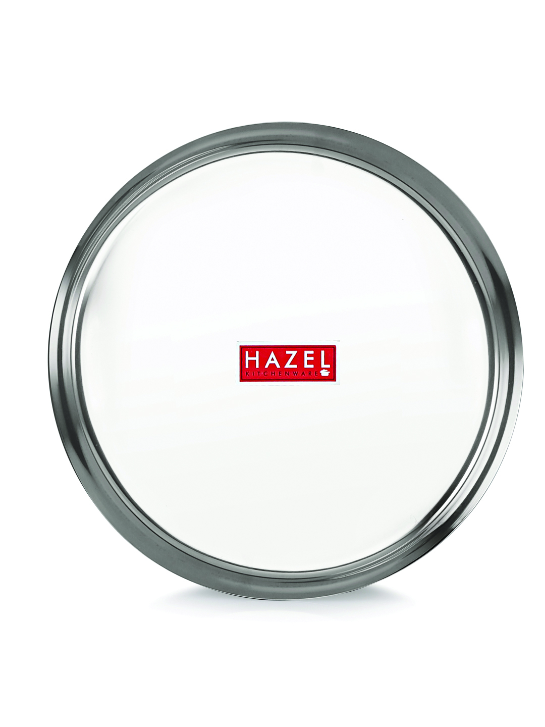 HAZEL Stainless Steel Dinner Set Of 24 | Dinner Set Steel (4 Steel Plate, 4 Steel Glass, 8 Bowl, 4 Spoon Set, 4 Dessert Plate) 24 Pieces, Silver