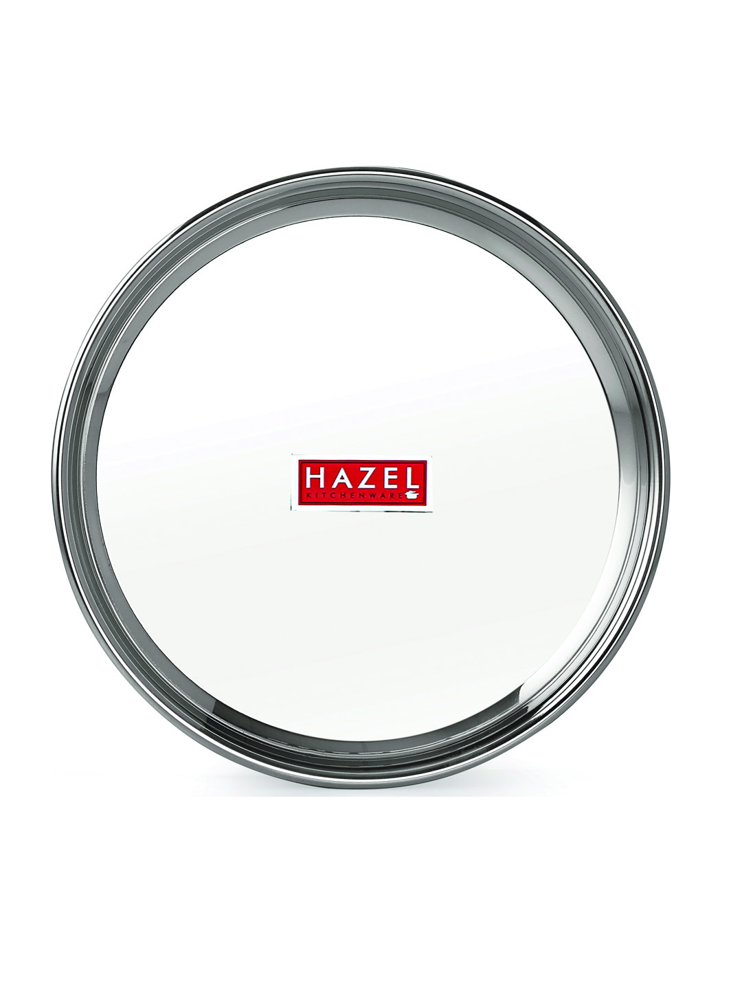 HAZEL Stainless Steel Dinner Set Of 18 | Dinner Set Steel (3 Steel Plate, 3 Steel Glass, 6 Bowl, 3 Dessert Plate, 3 Spoon) 18 Pieces, Silver