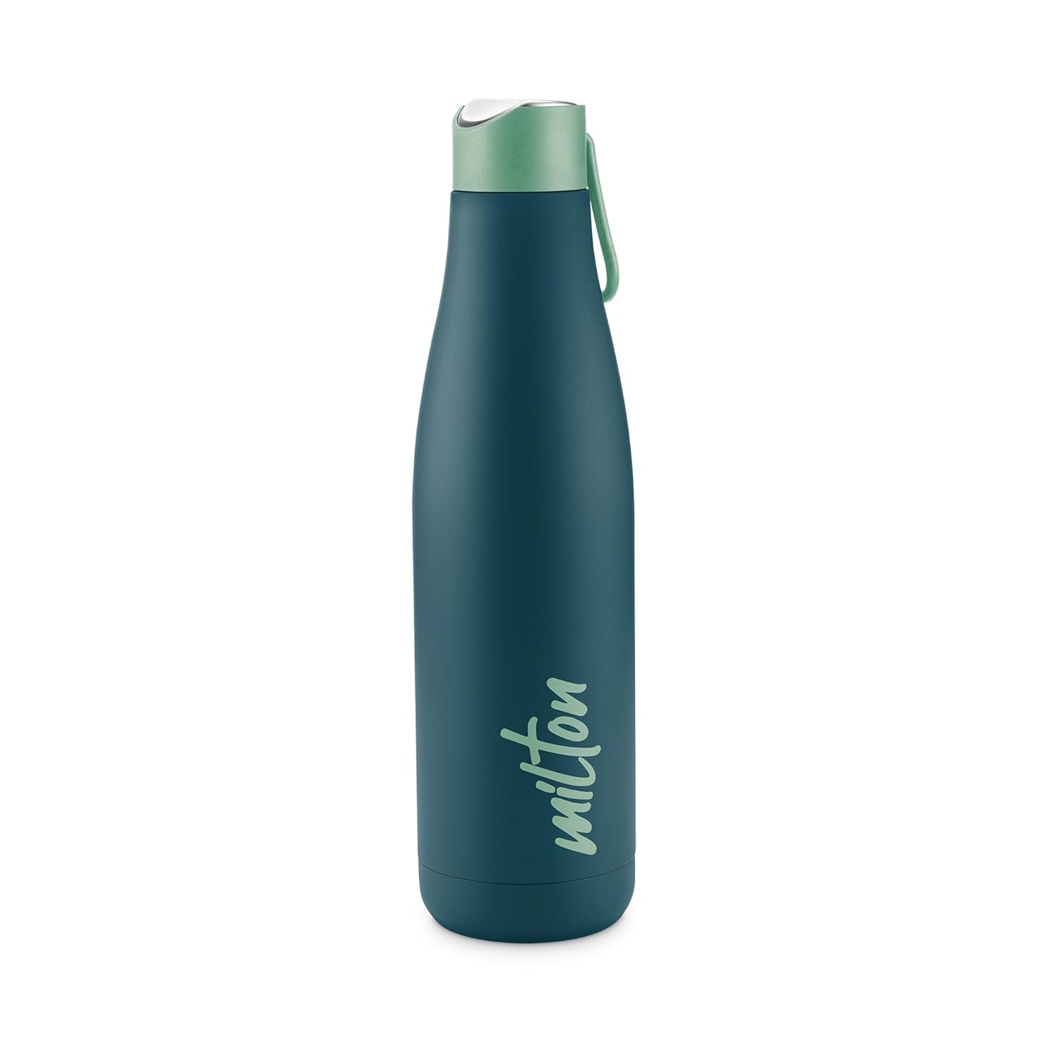 Milton Fame 800 Thermosteel Water Bottle 740 ml, 24 Hr Hot and Cold I Leak Proof Lid, ISI Certified I Vacuum Insulated I for Office, Gym, School I Teal Blue