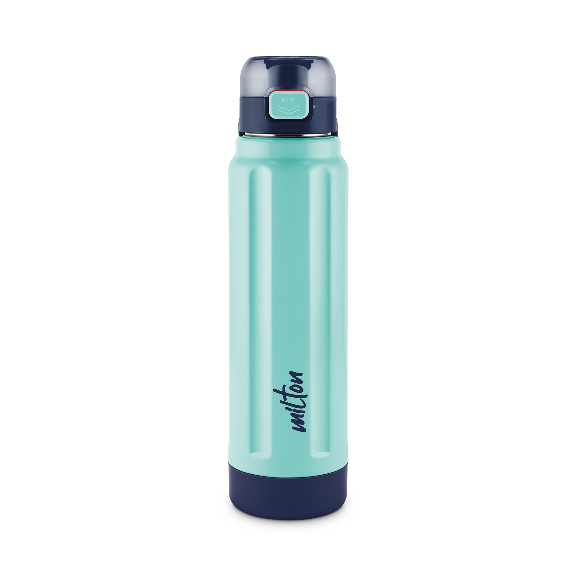 Milton Taurus 900 Steel Thermoware Cold PU Insulated, Leak Proof Water Bottle 640 ml Bottle (Pack of 1, Green, Steel)