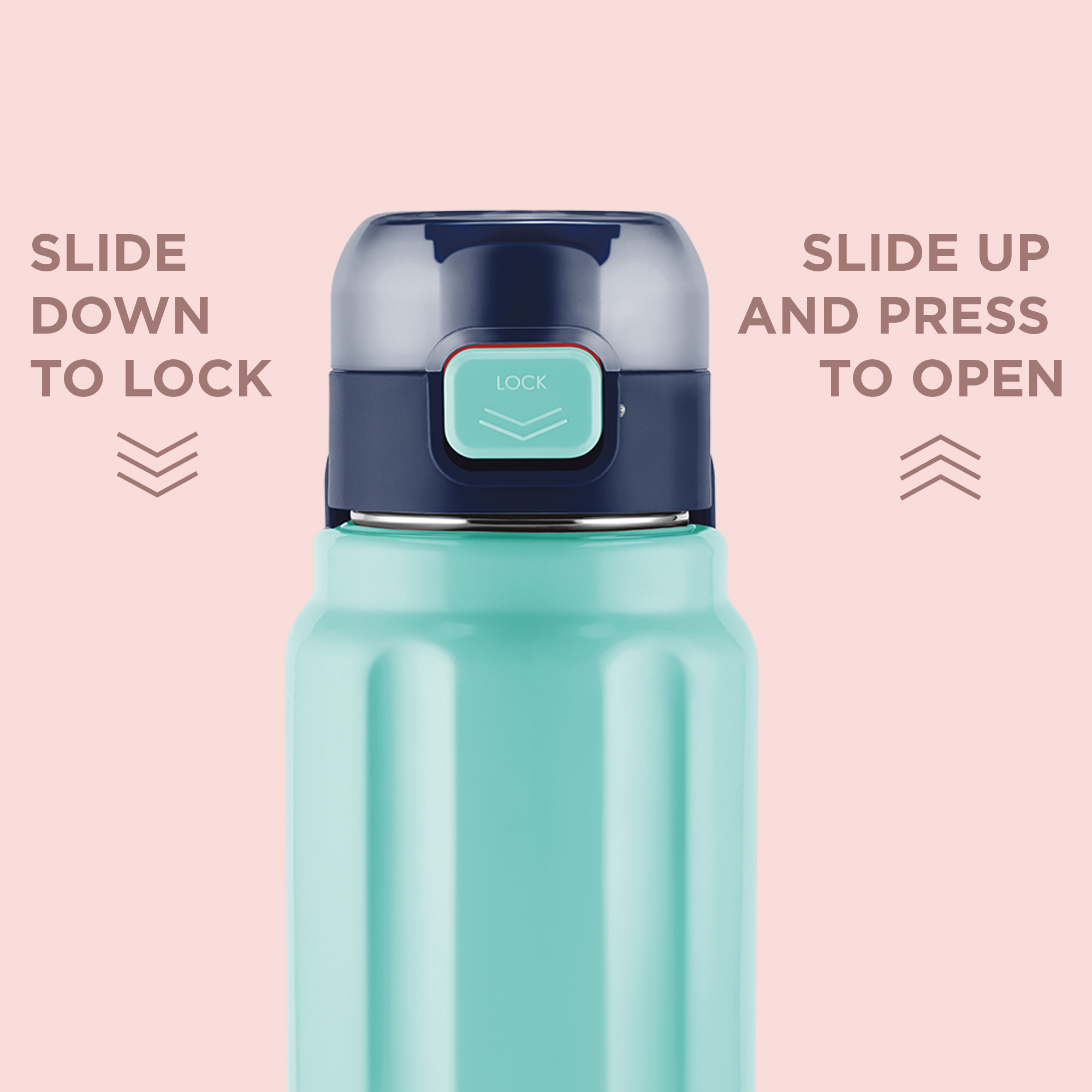 Milton Taurus 900 Steel Thermoware Cold PU Insulated, Leak Proof Water Bottle 640 ml Bottle (Pack of 1, Green, Steel)