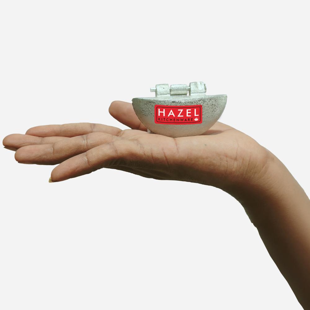 HAZEL Aluminum Gujiya Karanji Maker | Gujiya Press Mould for Snacks, Dumplings, Momos & Pastry Making