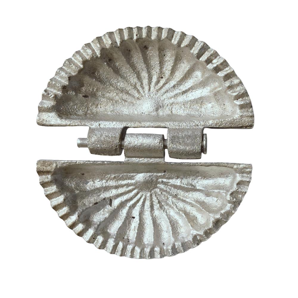 HAZEL Aluminum Gujiya Karanji Maker | Gujiya Press Mould for Snacks, Dumplings, Momos & Pastry Making
