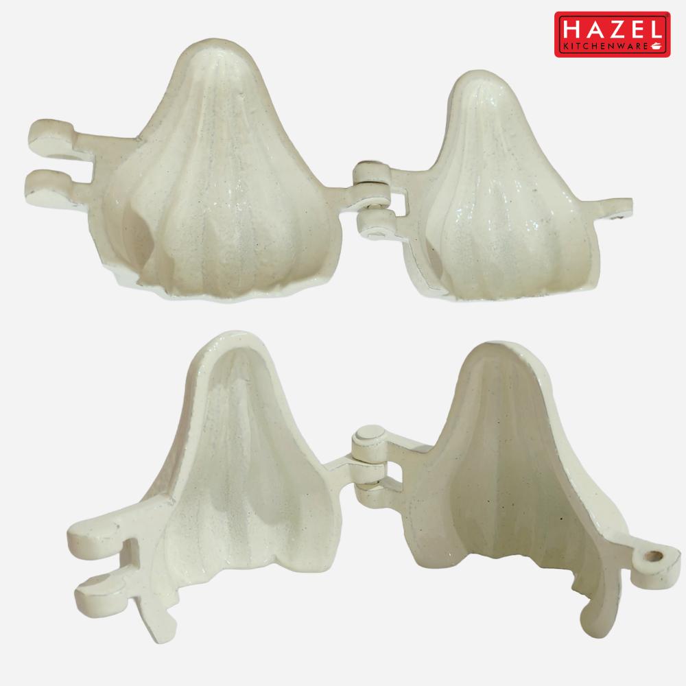 HAZEL Aluminium Modak Maker Mould |Modak Mould for Ganpati Festival | Ukadiche Modak Sacha