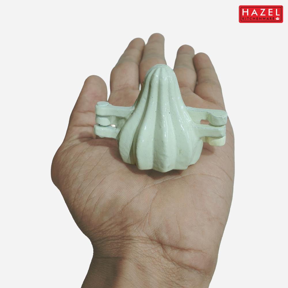 HAZEL Aluminium Modak Mould | Two Fold Modak Maker for Ganpati Festival | Ukadiche Modak Sacha