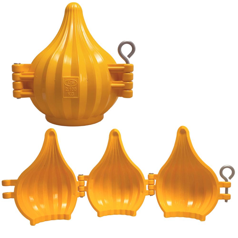 DS Modak Mould 2.1 Kg | Jumbo Ukadiche Modak Sancha for Ganesh Chaturthi | Decorative Big Modak Maker for Prasadam
