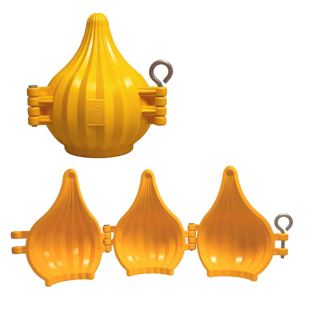 DS Modak Mould 1.25 Kg | Large Ukadiche Modak Sancha for Ganpati Festival | Decorative Modak Maker for Prasadam