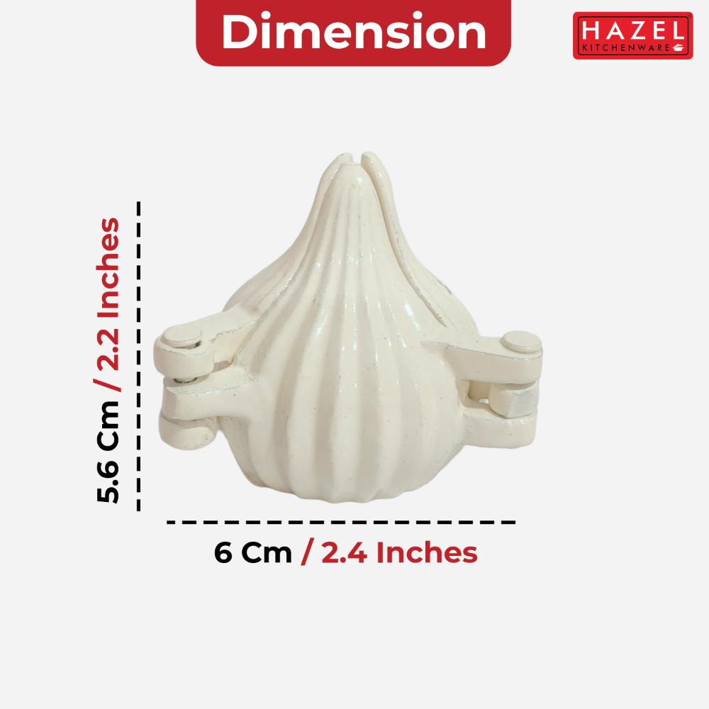 HAZEL Aluminium Modak Mould 21 Kali |Modak Maker Sacha | Ukadiche Modak Saachaa | Modak Mould for Ganpati Festival