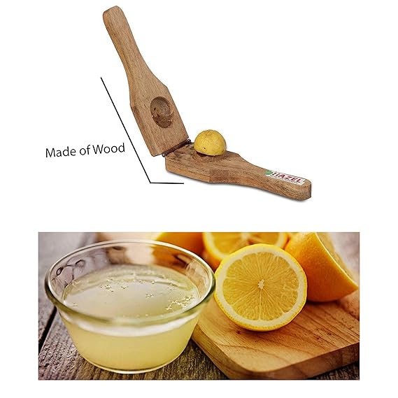 HAZEL Wooden Lemon Squeezer & Masher