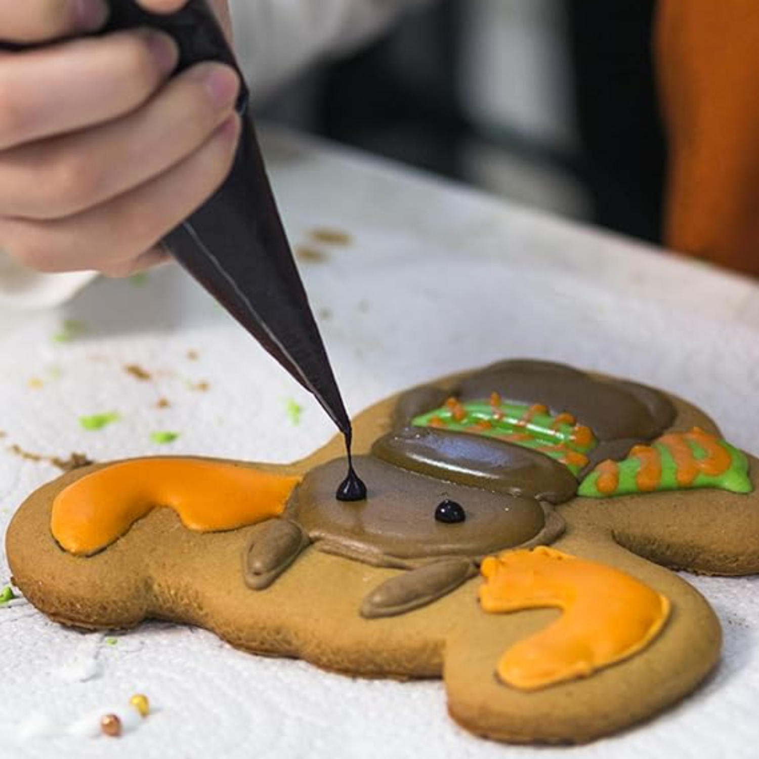 HAZEL Plastic Disposible Piping Bag Decoration Accessories, 50 pcs