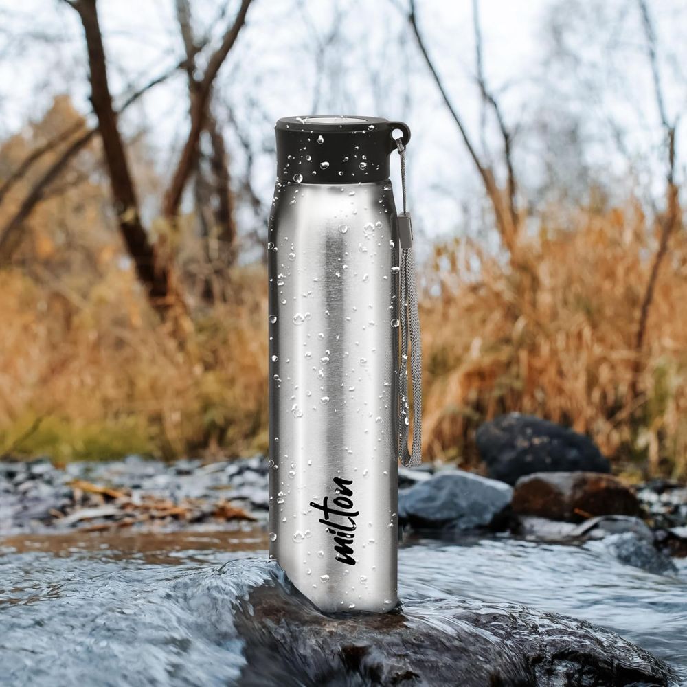 Milton Handy 850 18/8 Stainless Steel Fridge Water Bottle 780 ml, Silver