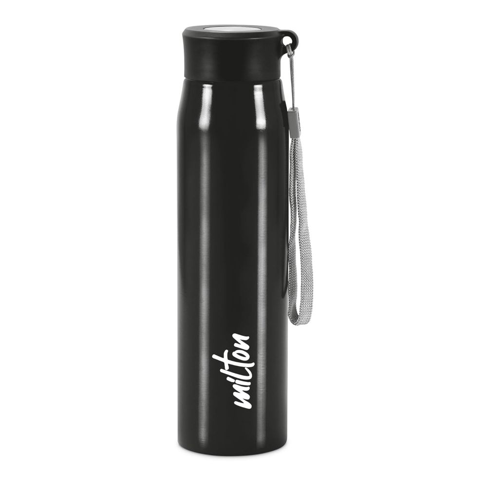Milton Handy 850 18/8 Stainless Steel Fridge Water Bottle 780 ml, Black
