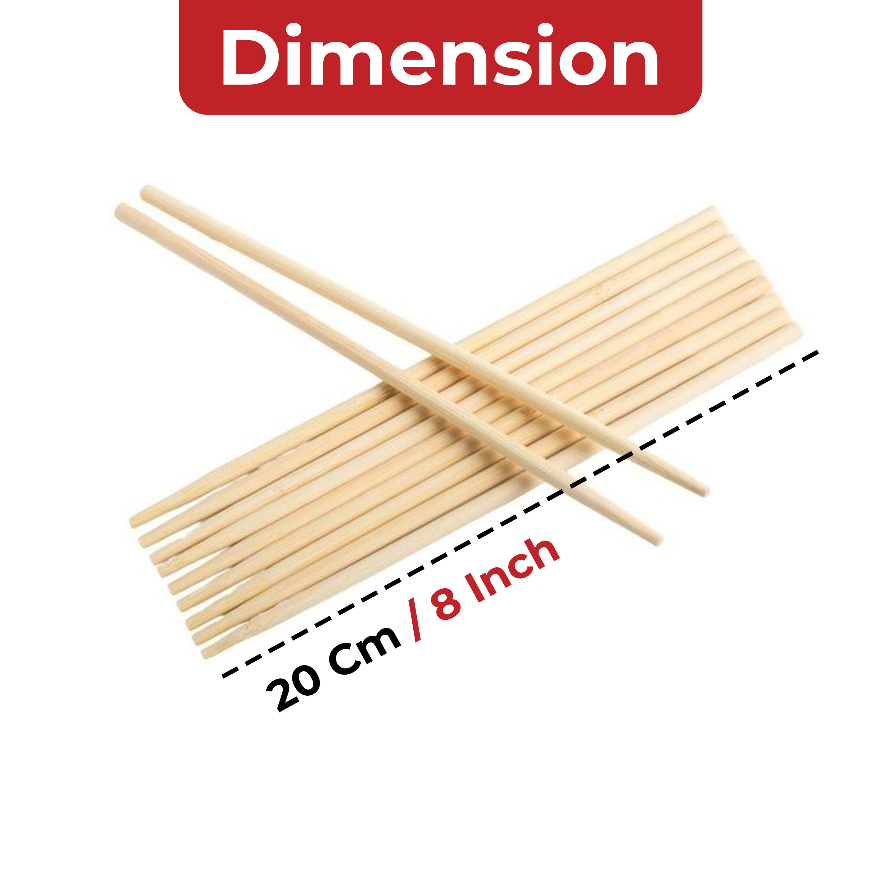 HAZEL Disposable Wooden Drink Stirrer Large | Eco-Friendly, Strong & Smooth Stirrers for Juices and Cocktails | Pack of 100
