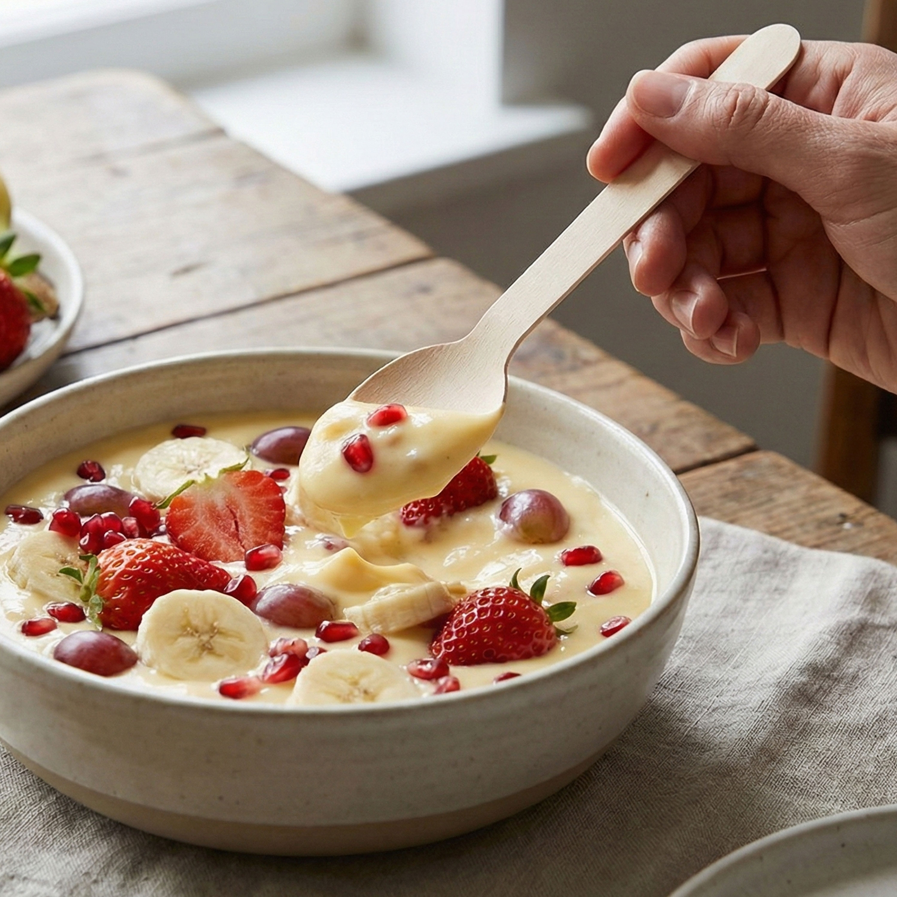 HAZEL Disposable Wooden Spoon 16 CM | Eco-Friendly, Biodegradable & Sturdy Cutlery for Parties & Events | Pack of 200