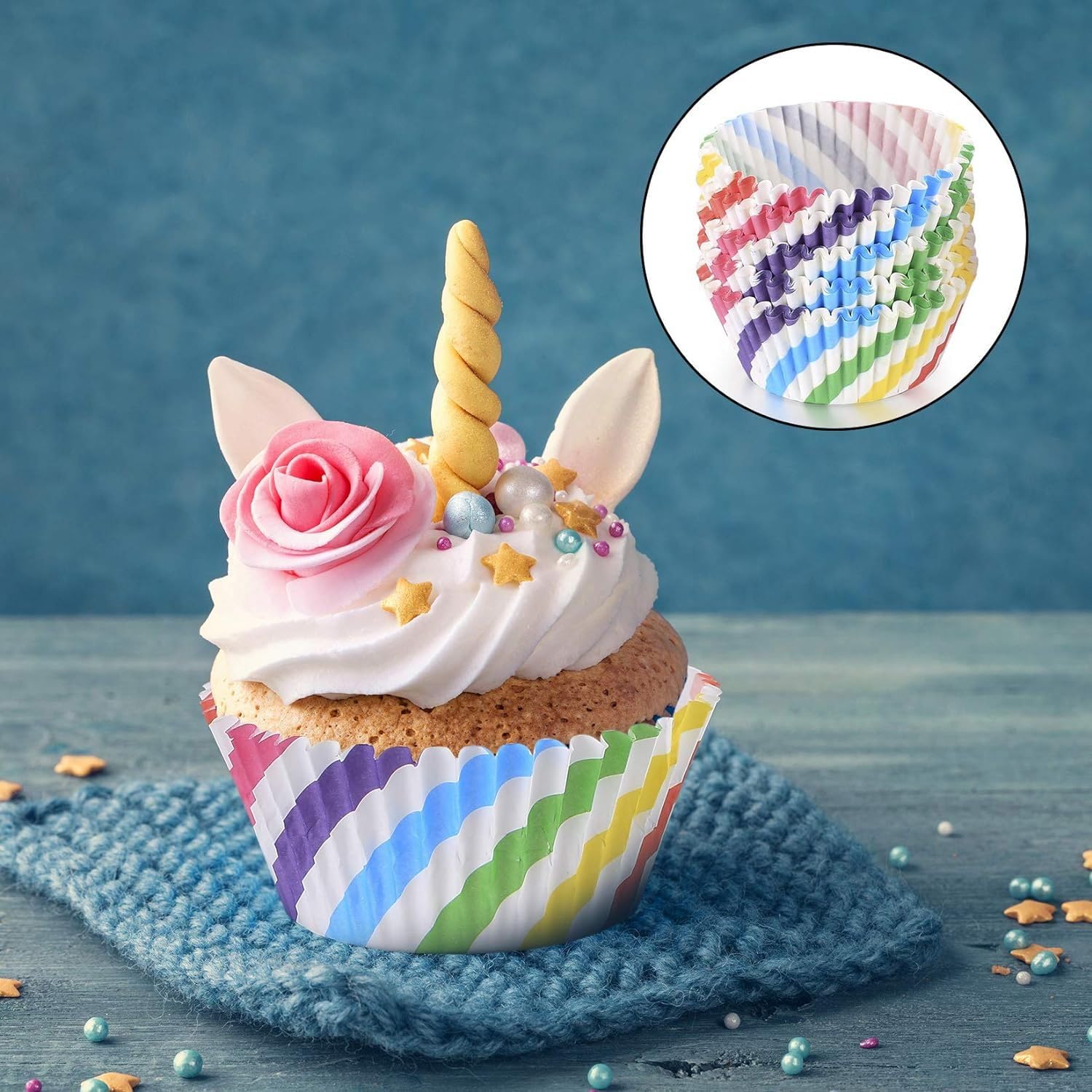 HAZEL Paper cake muffin cup mould, 100 pcs