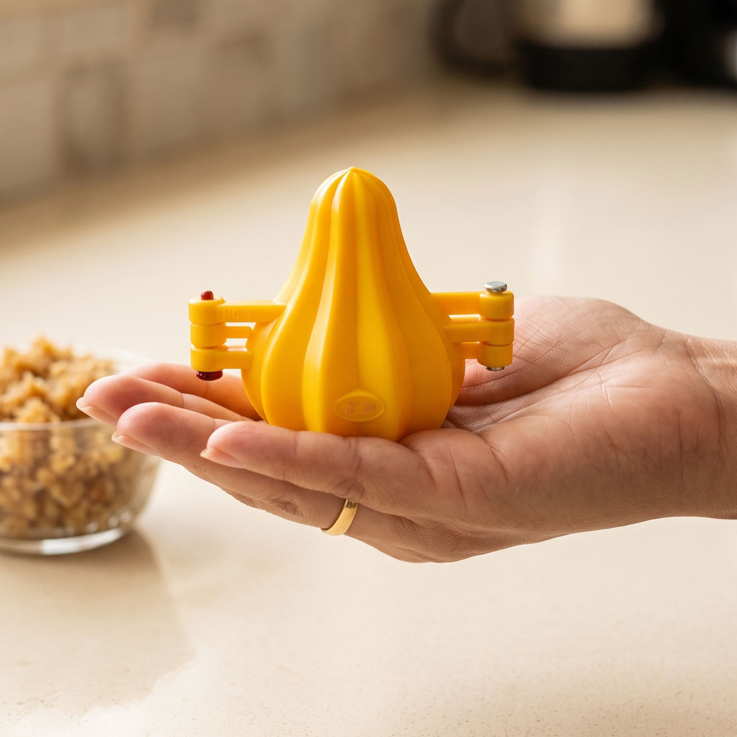 DS Modak Mould Set of 2 | Two Fold Plastic Modak Maker for Ganpati | Chocolate Modak Shaper Sacha Set