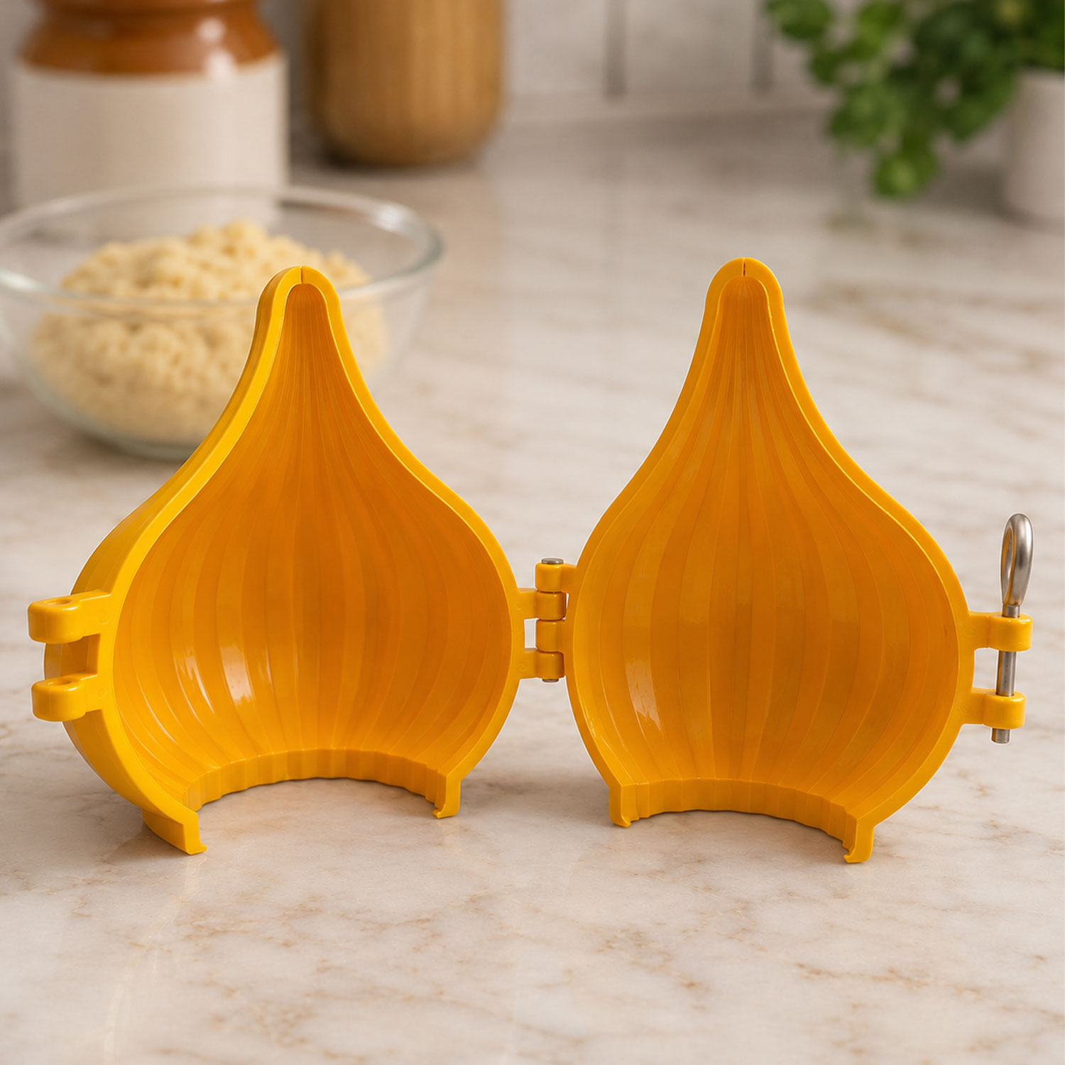 DS Modak Mould 1.25 Kg | Large Ukadiche Modak Sancha for Ganpati Festival | Decorative Modak Maker for Prasadam