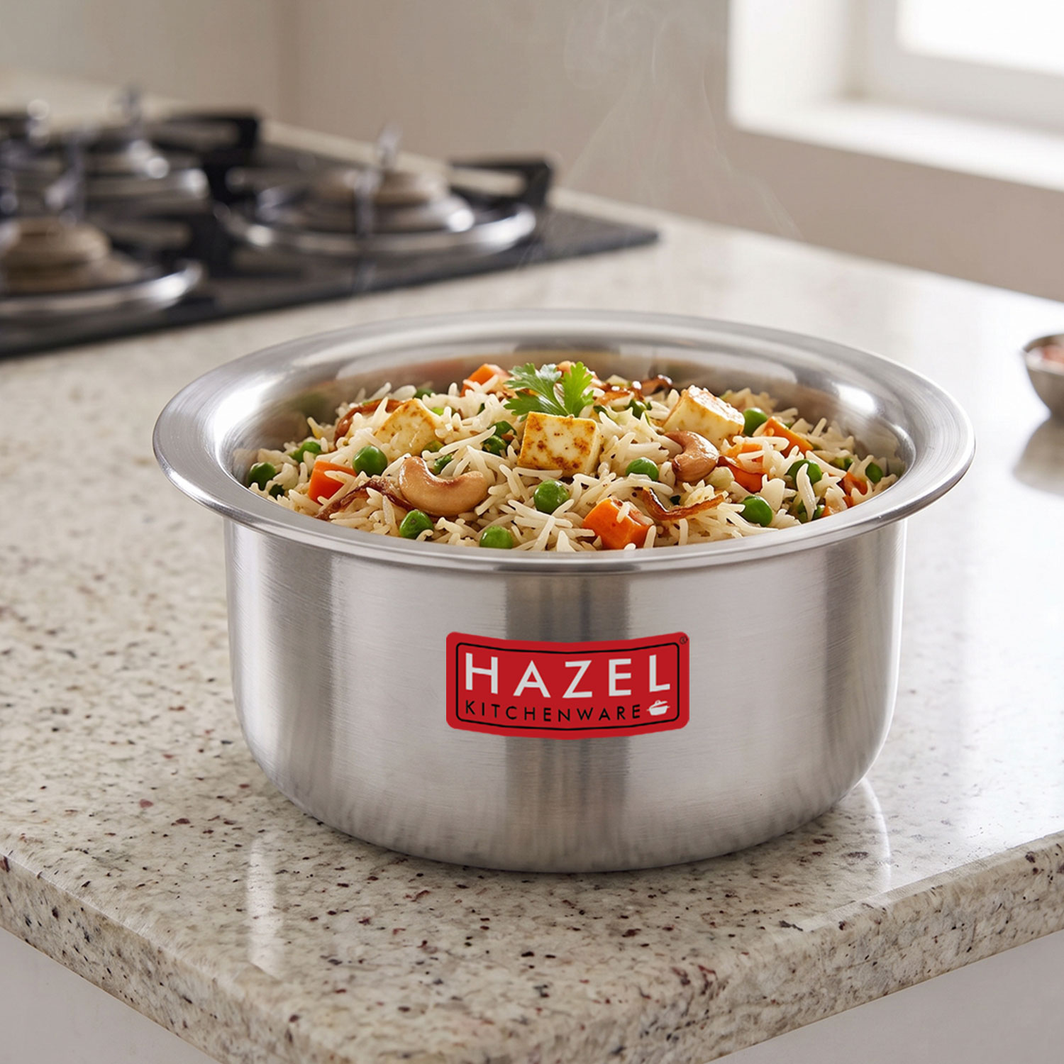 HAZEL Aluminium Tope (2600 ML, 1pc)