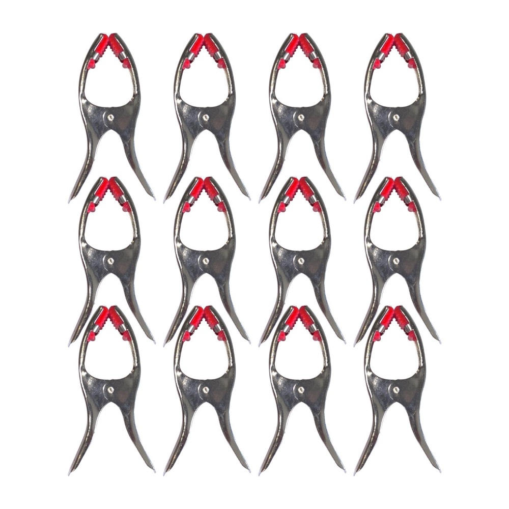 HAZEL Stainless Steel Clips for Clothes Drying | Cloth Clips for Drying Clothes, 12 pcs