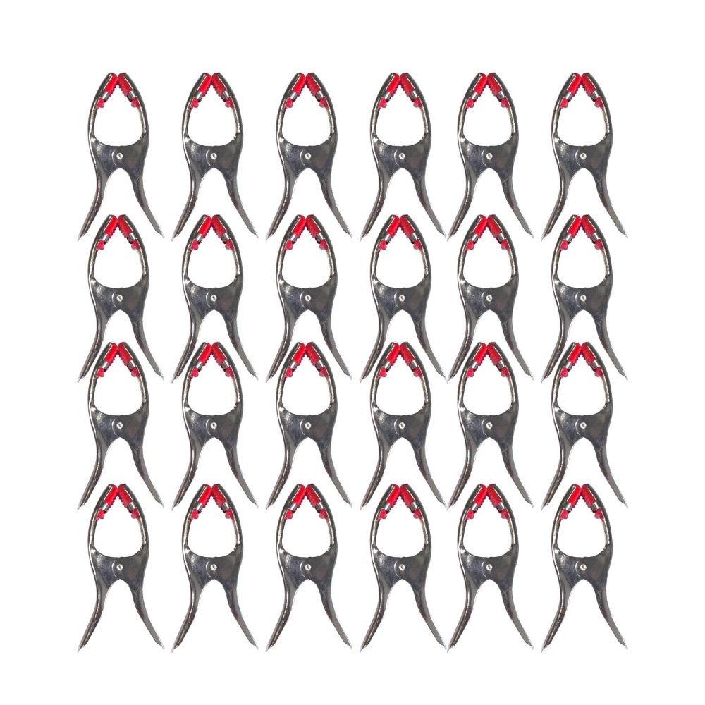 HAZEL Stainless SteelÂ Cloth Clips for Drying Clothes | Cloth Pins for DryingÂ Clothes, 24 pcs