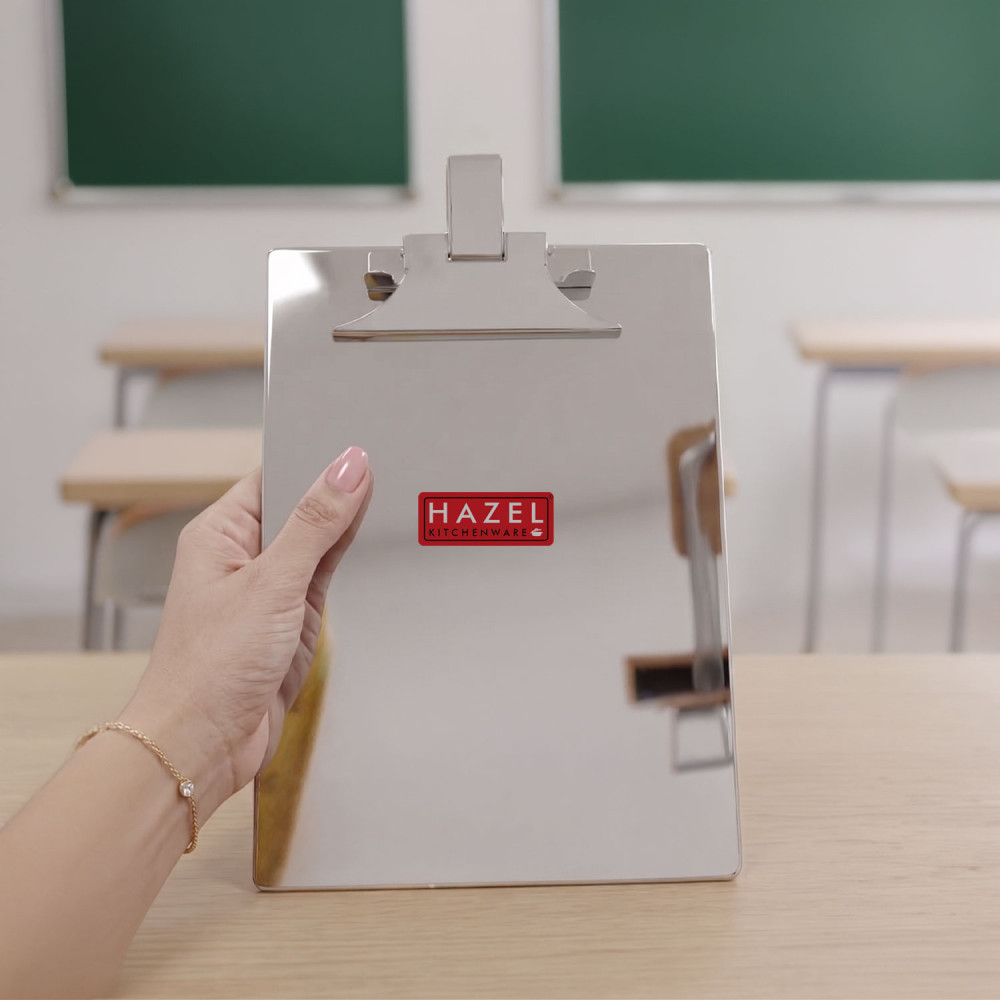 HAZEL Writing Pad Board Medium 27 cm Stainless Steel