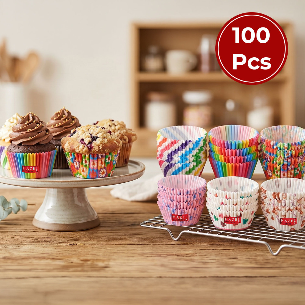 HAZEL Paper cake muffin cup mould, 100 pcs