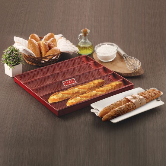 HAZEL Long French Bread Tray Heavy Gauge (16x15\