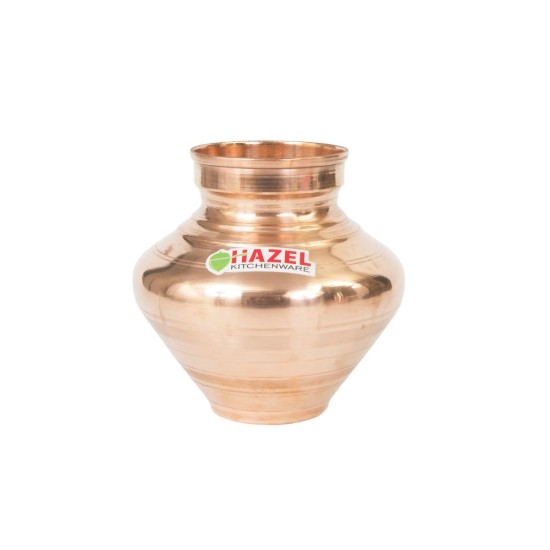 HAZEL Copper Water Lota, 1400 ml