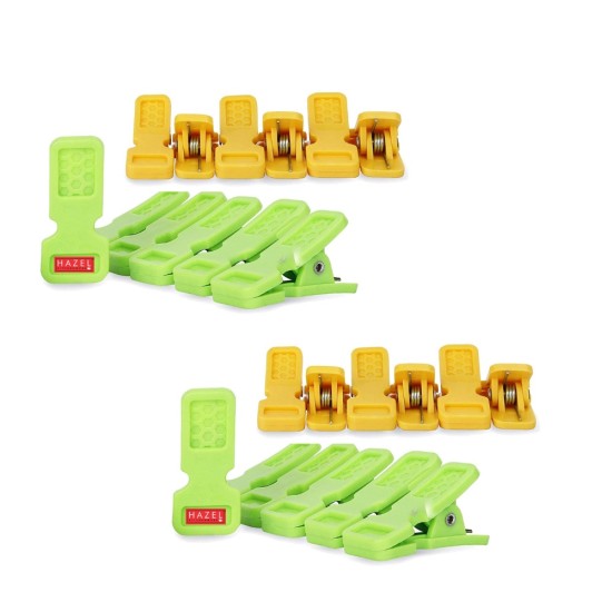 HAZEL Plastic Cloth Clips For Drying Clothes | Chimti For Clothes | Dress Clips For Wet Clothes| Dress Clip Set of 24