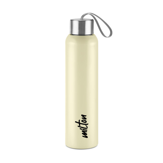 Miton Halo Steel Water Bottle - 640 ml, Beige