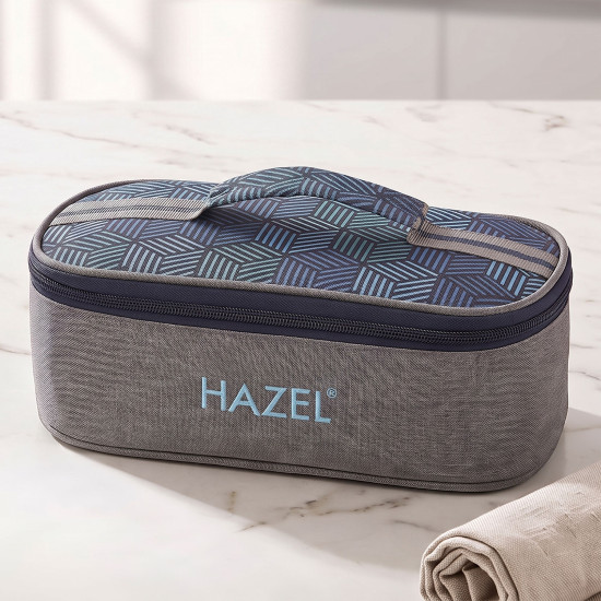 HAZEL Flat Lunch Bag for Office Men & Women | Water-Resistant Tiffin Cover Bag Only | Stylish, Light and Compact