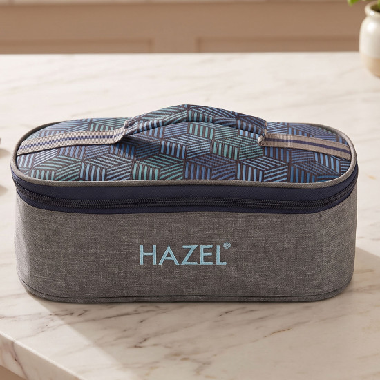 HAZEL Lunch Bag for Office Men and Women | Lenght 27 cm x Height 8.8 cm Water Resistant Tiffin Bag for Kids to School | Tiffin Cover Bag Only, Flat Bag