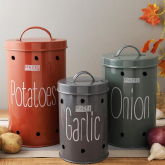 Onion, Potato and Garlic Container